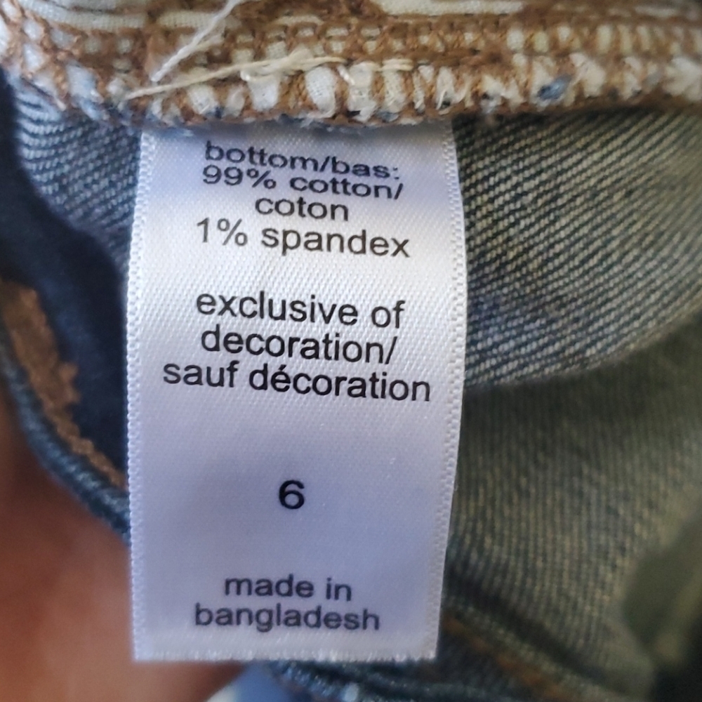 Maurices Size 6 Jean Shorts - Picture 3 of 4